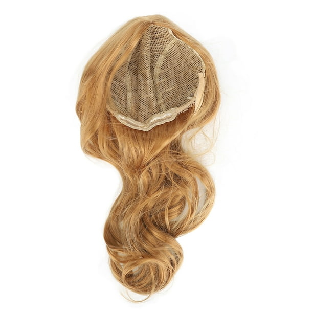 Peluca Mujer Peluca De Pelo Largo Color Marrón Claro Partida Media Red Transpirable Ajustar Tamaño Cosplay Pelucas De Pelo Ondulado ANGGREK Otros