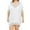 White, variant on TIHLMK Plus Size Cover up Swimsuit for Women Ladies Loose Solid Color Hand Hook Stitching V-neck Qversized Blouse Beach Dress Swimsuit Cover Up