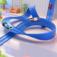 thumbnail image 4 of Pistas Flexibles Flexibles Alimentadas Por Inercia Por Gravedad Enrollables Coches De Juguete De Pista Flexible Aprendizaje STEM Para Niños, 4 of 7