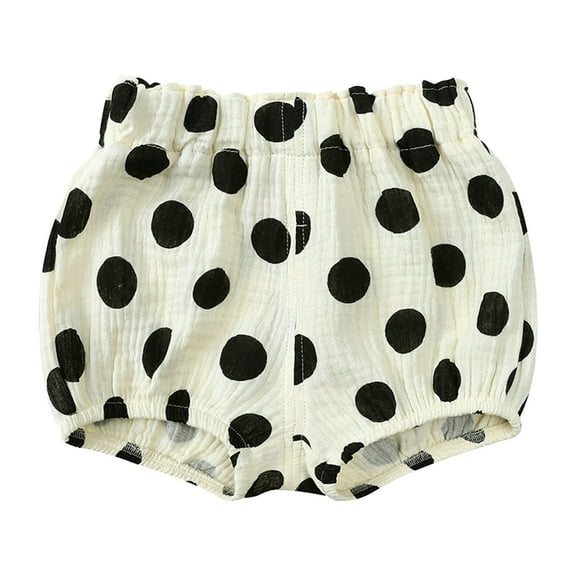 NAFUU Girls Biker Shorts Toddler Girl Shorts Summer Baby Cartoon Printed Cute Bloomer Shorts Loose Harem Shorts Fashion 3-6 Months