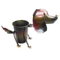 thumbnail image 2 of D-Art Collection Tin Metal and Iron Dog Planter Decor Figurine - Multi-Color, 2 of 2