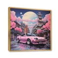 thumbnail image 2 of Designart "Street Subculture Nightly Soft Kiragam I" Transportation Floater Framed Wall Art Print, 2 of 7