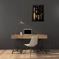 thumbnail image 4 of Lewis, Sheldon 17x24 Black Modern Framed Museum Art Print Titled - The Hunt, 4 of 5