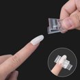 thumbnail image 2 of nipocaio 10pcs Clips en Plastique Multifonctionnels Courbent des Clips d'Extension de Clou Outil de Clou, 2 of 5