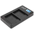 thumbnail image 1 of Cargador de Batería de Cámara, Cargador de Batería de Pantalla Lcd, Interfaz USB Portátil para la Cámara de la Cámarae Fotografía de Banco de Energía Al Aire Libre, 1 of 7