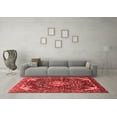 thumbnail image 3 of Ahgly Company Indoor Round Persian Red Traditional Area Rugs, 3' Round, 3 of 4