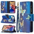 thumbnail image 1 of Compatible with  13 Detachable Magnet Zipper Wallet Leather Case Cash Pocket with Multiple Card Slots Holder Wrist Strap Removable Cover, 1 of 8