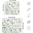 thumbnail image 3 of Coolnut Watercolor Leaves Dish Drying Mat for Kitchen, 18 x 24 Inch Microfiber Absorbent Dish Drying Pad, Machine Washable Kitchen Counter Protect Mats, 3 of 7
