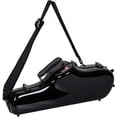 thumbnail image 4 of Crossrock Traveling Alto Saxophone Case-Fiberglass Hardshell with Backpack Strap, 4 of 6