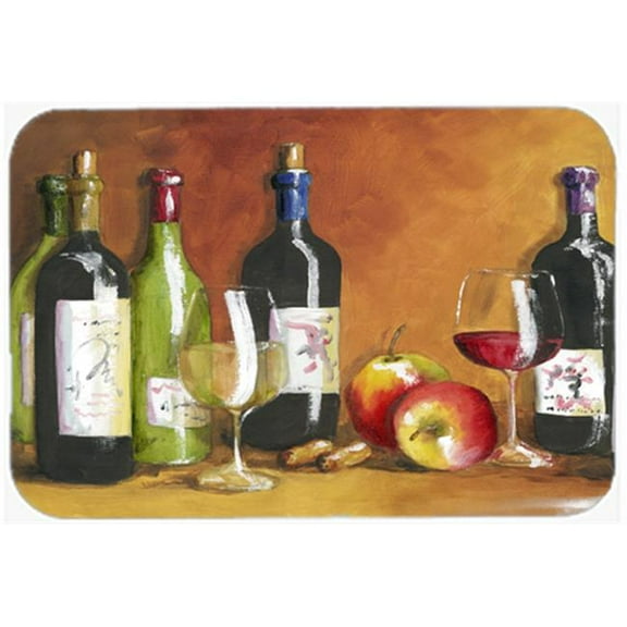 Carolines Treasures Wine by Malenda Trick Mouse Pad- Hot Pad or Trivet
