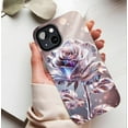 thumbnail image 5 of Crystal Rose Luxury Phone Case for Women, Durable Shockproof Clear Design, Perfect Valentine's Day or Birthday Gift - Compatible with iPhone 11/12/13/14/15/16 (Pro Max/Plus), 5 of 9