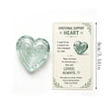 thumbnail image 2 of Emotional Support Acrylic Heart Gift, Heart Pocket Hug Mini Ornament With Encouragement Card Inspirational Keepsake Gift For Friends Family, 2 of 5