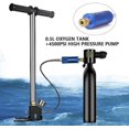 thumbnail image 5 of Mini Scuba Set,0.5L Scuba Diving Tank with Pump,4500 PSI Underwater Breathing Diving Tank Kit,Diving Snorkeling Ox-ygen Tank Breath Pump Equipment for Underwater Exploration, 5 of 17