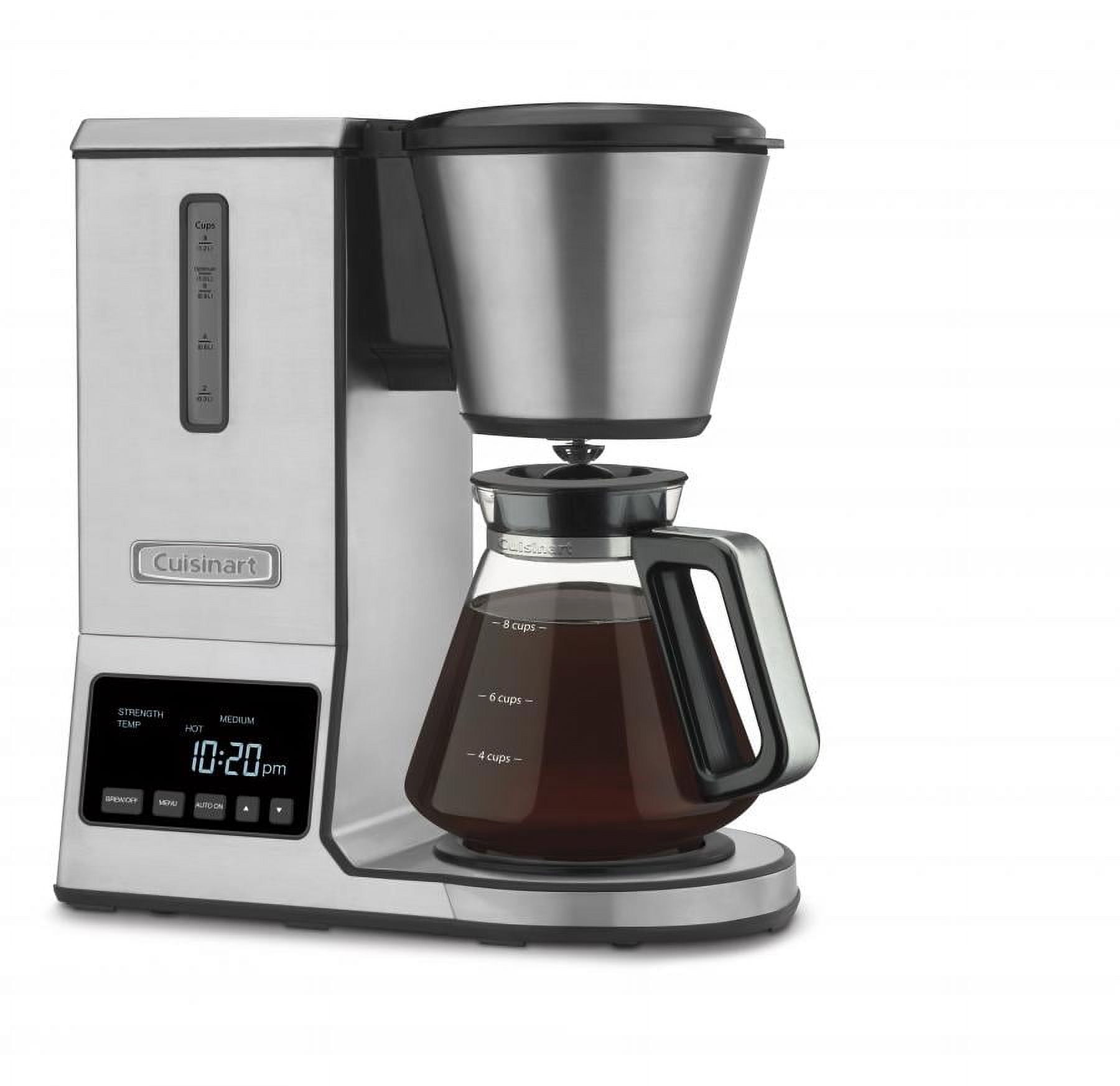 Cuisinart 5-Cup Brew Coffee Maker with Stainless Steel Carafe, DCC