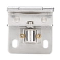 thumbnail image 1 of Cabinet Door Hinge Glass Clamp, Thick Materials Double Protection Glass Bracket Clamp, Simple Structure For Bedroom Home, 1 of 8