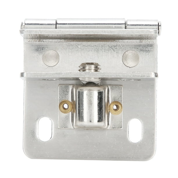Clip de bisagra de puerta, bisagra de puerta de vidrio sin perforaciones, suministros para el hogar, bisagra de puerta de vidrio de acero inoxidable, artesanía superior