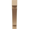 thumbnail image 2 of Ekena Millwork 3"W x 14"D x 18"H Merced Rough Cedar Woodgrain TimberThane Knee Brace, Primed, 2 of 6