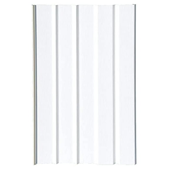 Mobile Home Skirting Vinyl Underpinning Panel White 16" W x 35" L (Pack of 10)