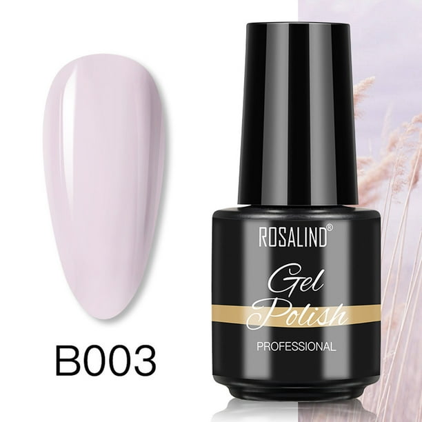 Esmalte en gel ROSALIND de 7 ml, brillante, para decoración de uñas, lámpara LED/UV