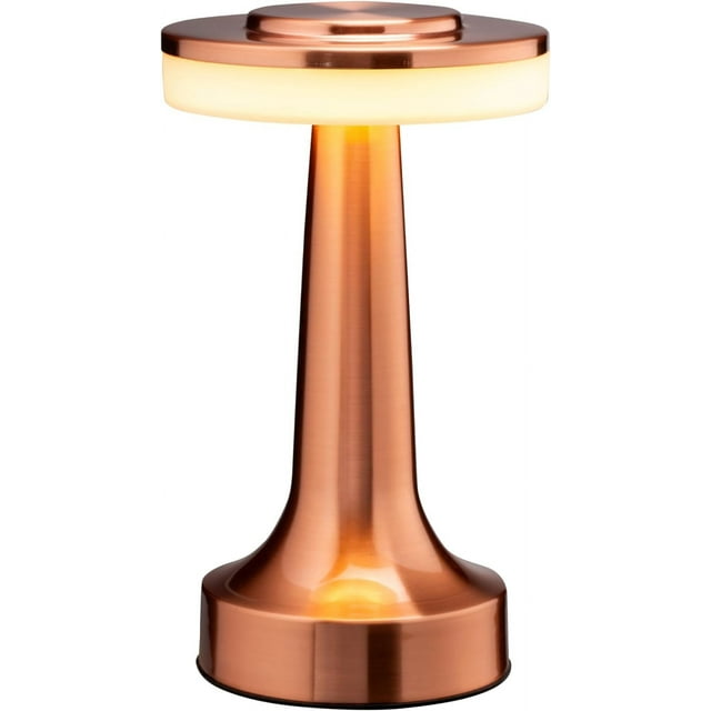 Lámpara de mesa LED portátil con sensor táctil, 3 niveles de brillo, batería recargable de hasta 48 horas de uso, luz nocturna , , lámpara de mesita de noche, lámpara de