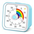 thumbnail image 1 of Infpokid Temporizador Visual Para Niños Con Función De Pausa Lindo Temporizador Silencioso Con Arco Iris Para Aula Enseñanza Tarea Cocina 60 Minutos Cuenta Regresiva Gestión Del Tiempo Para Tdah (Arco, 1 of 5