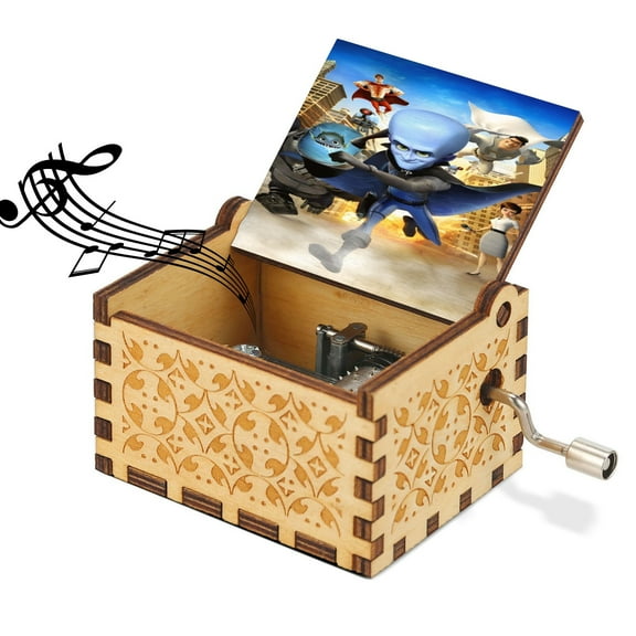 Megamind Wooden Music Box.