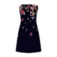 thumbnail image 5 of Vestido de tirantes de camisola con estampado de manga corta con estilo de verano para mujer OAVQHLG3B Store lin121212, 5 of 5