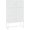 White, variant on Steel Highboard with 6 Doors, 31.5x13.8x53.1 Inches, Sturdy Storage Cabinet for Home Decor