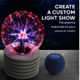 thumbnail image 4 of Lámpara Plasma Globe Discovery #MINDBLOWN, sensible al sonido táctil, 4 of 6