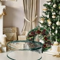 thumbnail image 2 of Homirary 30" Christmas Wreath Storage Bag with Green Handles & Dual Zipper, Holiday Xmas Durable Material Storage Container, 1 Piece, 2 of 6
