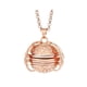 thumbnail image 1 of Collar de medallón con foto Qarigey 2 uds alas de Ángel aleación decoración joyería oro rosa 621 mm, 1 of 6