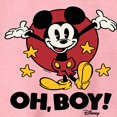 thumbnail image 2 of Disney - Mickey Mouse - Oh Boy! - Youth Crewneck Fleece Sweatshirt, 2 of 4