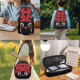 thumbnail image 3 of KUIFORTI Cute Ladybug 4Pcs Girls Backpack Set, Fashion School Bag with Lunch Box Pencil Case Water Bottle Sleeve for Elementary Middle School Kids Back to School Essentials Gifts, 3 of 7