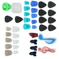thumbnail image 3 of Guitar Finger Protector Set Guitare Finger Protector Set Guitare Pic Accessoire Silicone Finger Guards pour Instruments à Cordes comme Basse Ukulélé Guitare, 3 of 8