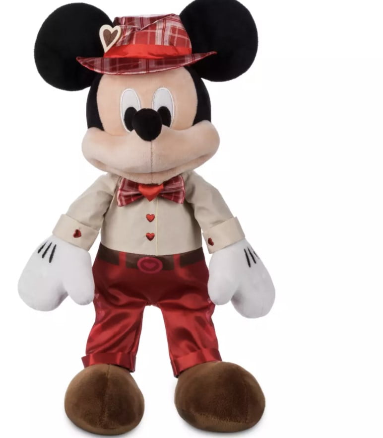 Details about   DISNEY STORE MICKEY MOUSE VALENTINE'S DAY PLUSH 15" H "BE MINE 2020" ON FOOT NWT 