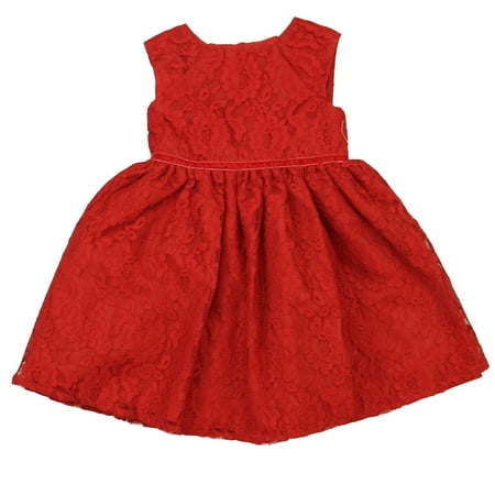 

Pre-owned Mia & Mimi Girls Red Special Occasion Dress size: 18 Months