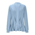 thumbnail image 6 of iHPH7 Cardigan Sweaters for Women Lightweight Thin Cardigans for Women Lightweight Open Front Cardigan for Women's Outerwear Long Sleeve Sweaters for Women Light Weight Cardigan Women Sky Blue XL, 6 of 7