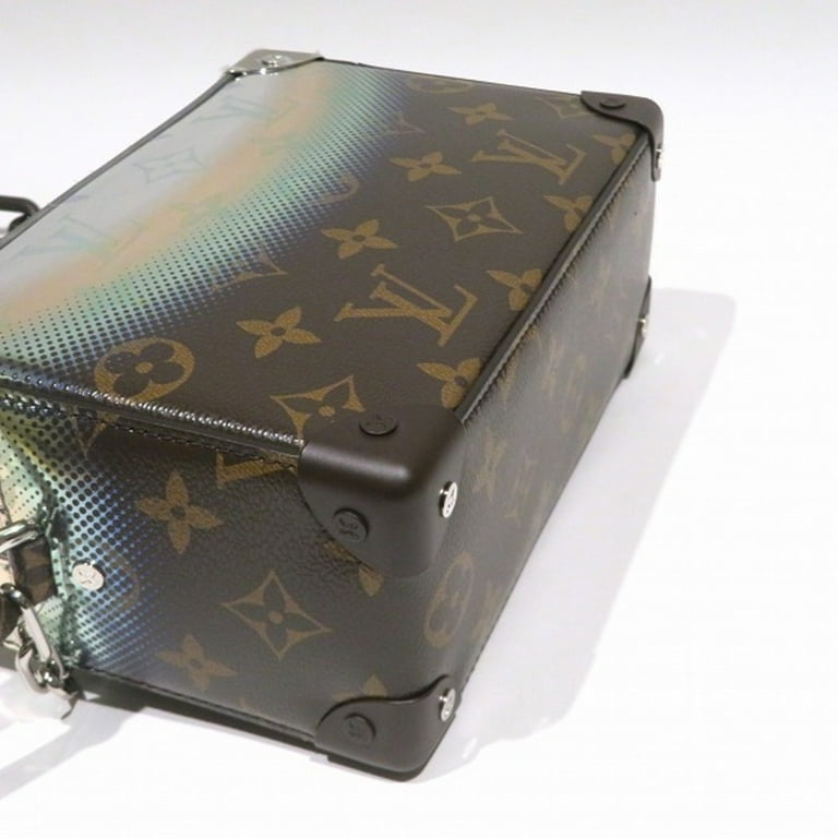 Pre-Owned Louis Vuitton Monogram Metallic Nebula Mini Soft Trunk 