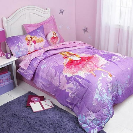 Barbie in the 12 Dancing Princesses Comforter, Twin