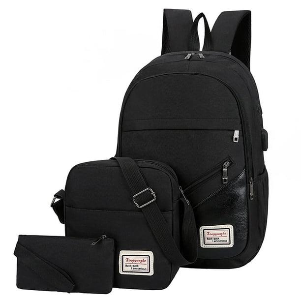 Double shoulder bag for Male and Female High School Student Backpack ...