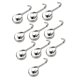thumbnail image 1 of 10 piezas de ganchos magnéticos prácticos multifunción duraderos rotación de 360 ​​grados para Plata, 1 of 9