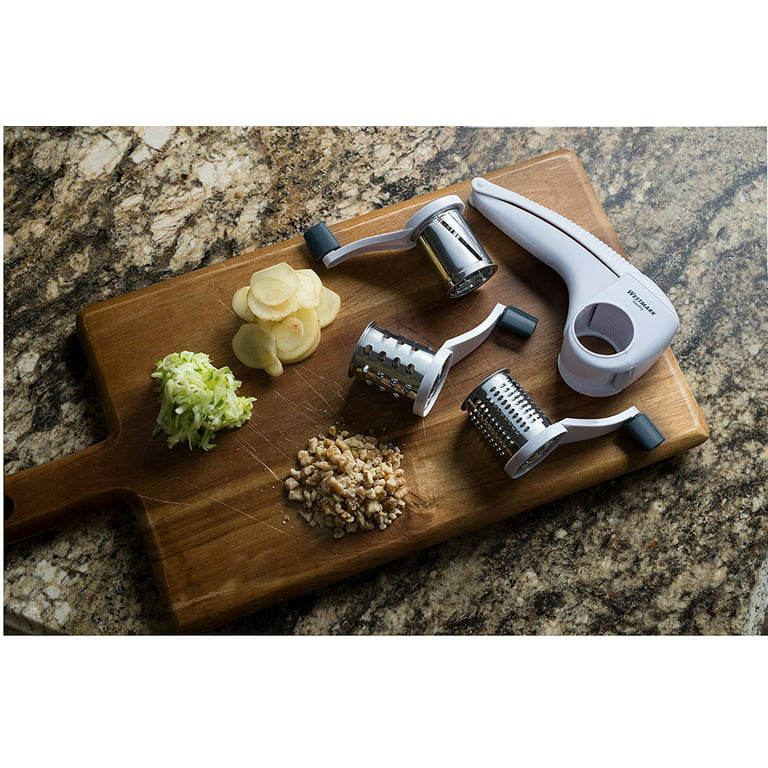 Westmark Cheese Grater with 3 Interchanging Stainless Steel Drums