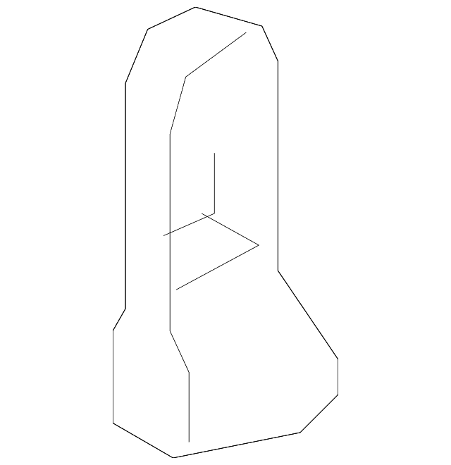 Genuine OE GM Lower Bracket - 23422559