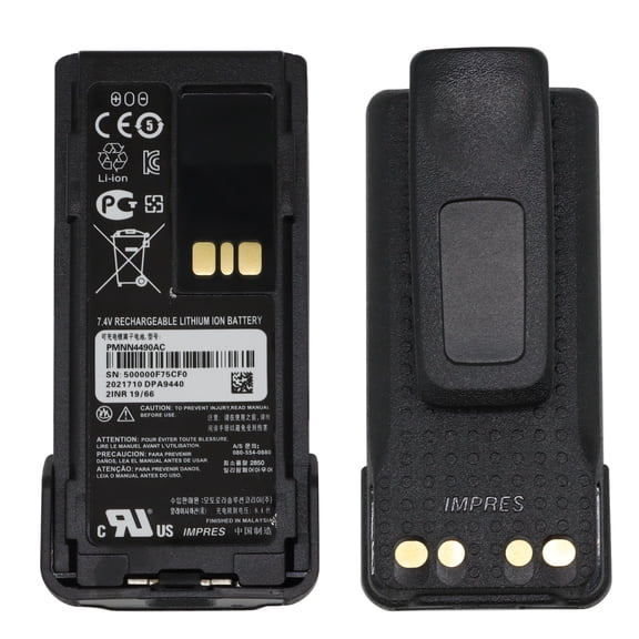 For Motorola PMNN4490 PMNN4490A PMNN4490BC PMNN4490C PMNN4490B Motorola XPR3000 XPR3300e XPR3500e DP2400e Battery ATEX Impres 7.4V