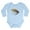 Sky Blue, variant on CafePress - Fly2 Body Suit - Long Sleeve Cotton Baby Bodysuit