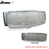Ikon Motorsports Grille - Fits 02-05 Dodge Ram 1500 2500 3500 Front Hood Bumper Grill Grille Chrome ABS