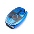 thumbnail image 2 of Xotic Tech Blue TPU Full Sealed Smart Key FOB Cover Case For Mercedes Benz C E G S M CLS CLK Class, 2 of 7
