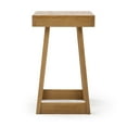 thumbnail image 6 of Plank+Beam Solid Wood Classic Rectangular Side Table, 25" Sofa Table for Living Room, End Table, 6 of 11