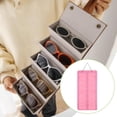 thumbnail image 4 of MERIGLARE Eyewear Display Organizer Wall Mounted Multipurpose for Optical Shop 80×40cm Rose Pink, 4 of 8