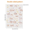 thumbnail image 2 of Heated Cute Cat Garden Flag, Kitten Cartoon Style Fluffy Cat Double-Side Camping Flags for Campsite, 28x40 Inch Washable Cute Cat Garden Flag, for Yard Backyard Garden Patio House Decoration, 2 of 6